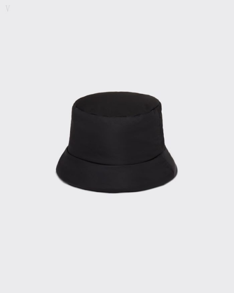 Prada Re-nylon Bucket Hat Negros | BMLP3627